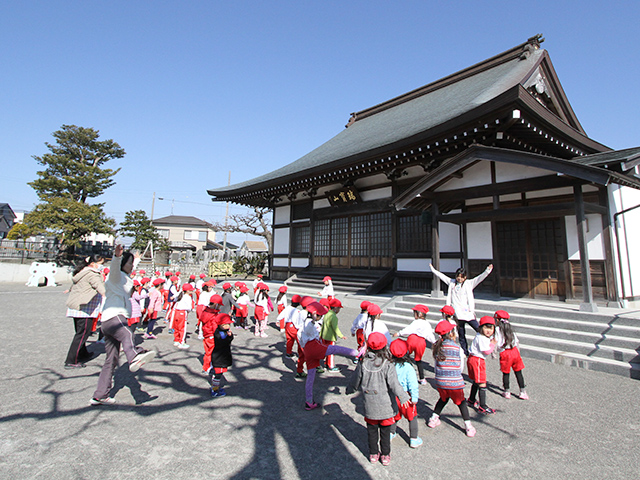 河輪幼稚園 表彰式の様子