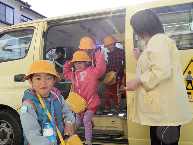 河輪幼稚園 表彰式の様子